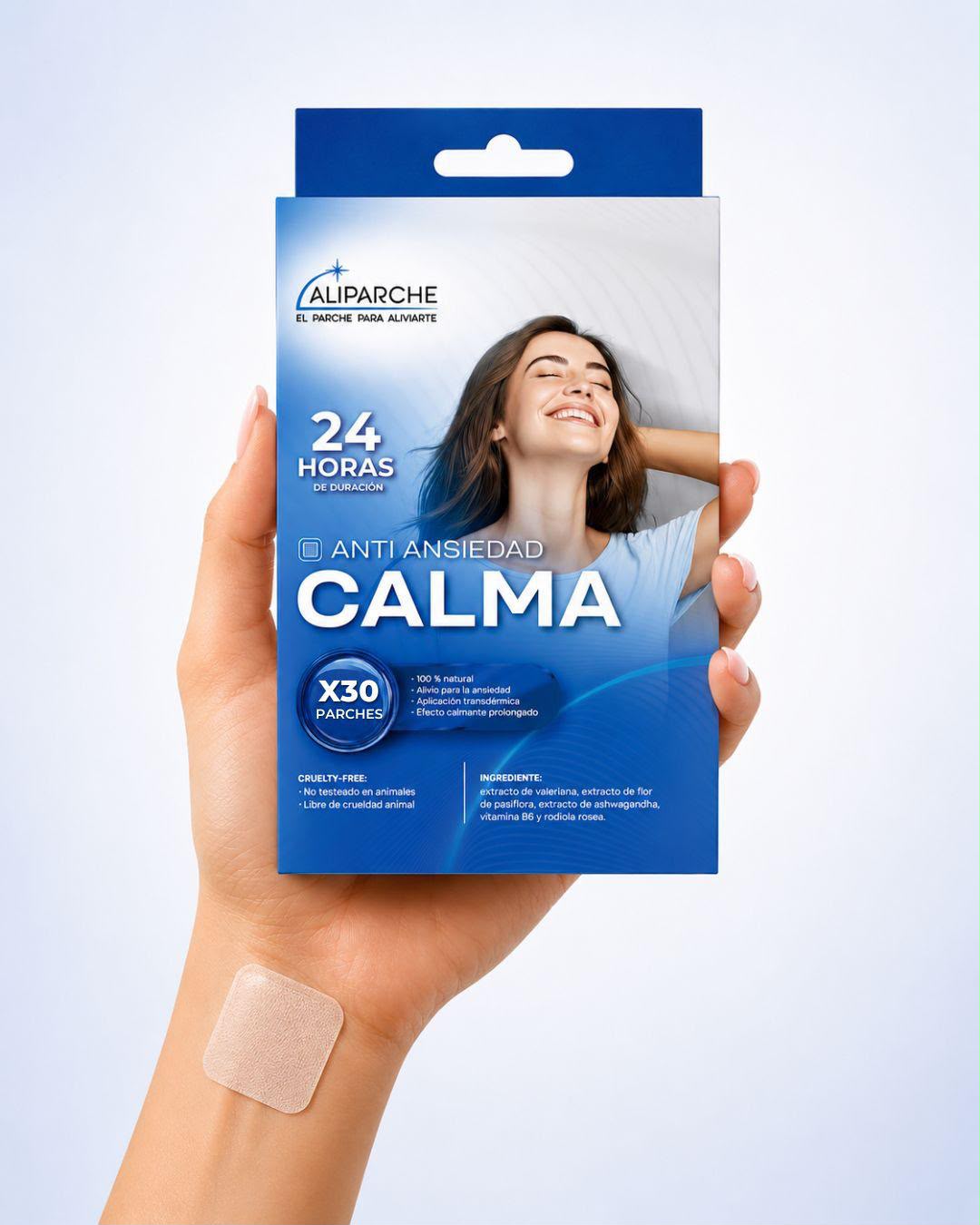 Caja ALIPARCHE CALMA, 30 parches